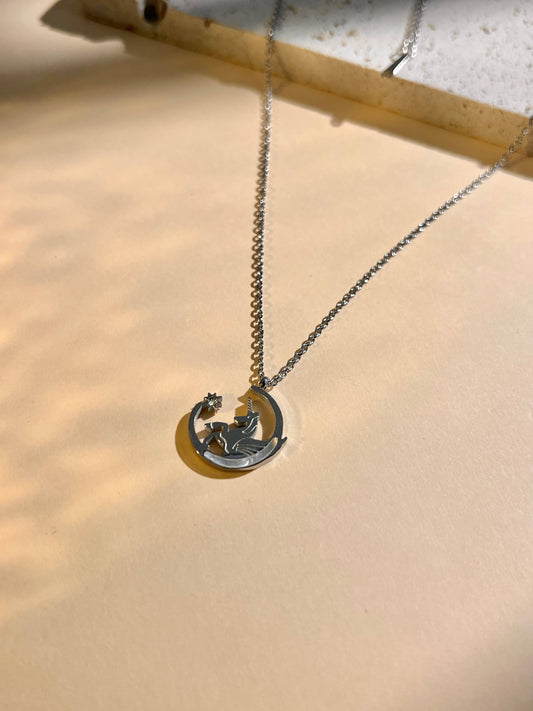 Collier d’intention en argent 925 – Bijou symbolique Aurora