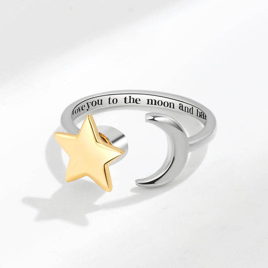 Bague Spinner Polaris – Bijou d’intention Aurora