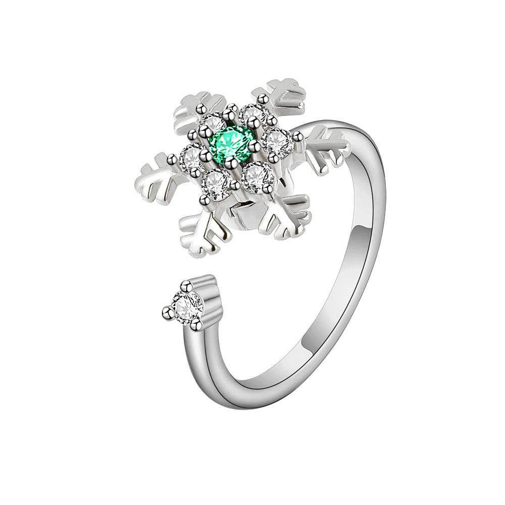 Bague Spinner Polaris - Bijou d'intention Aurora