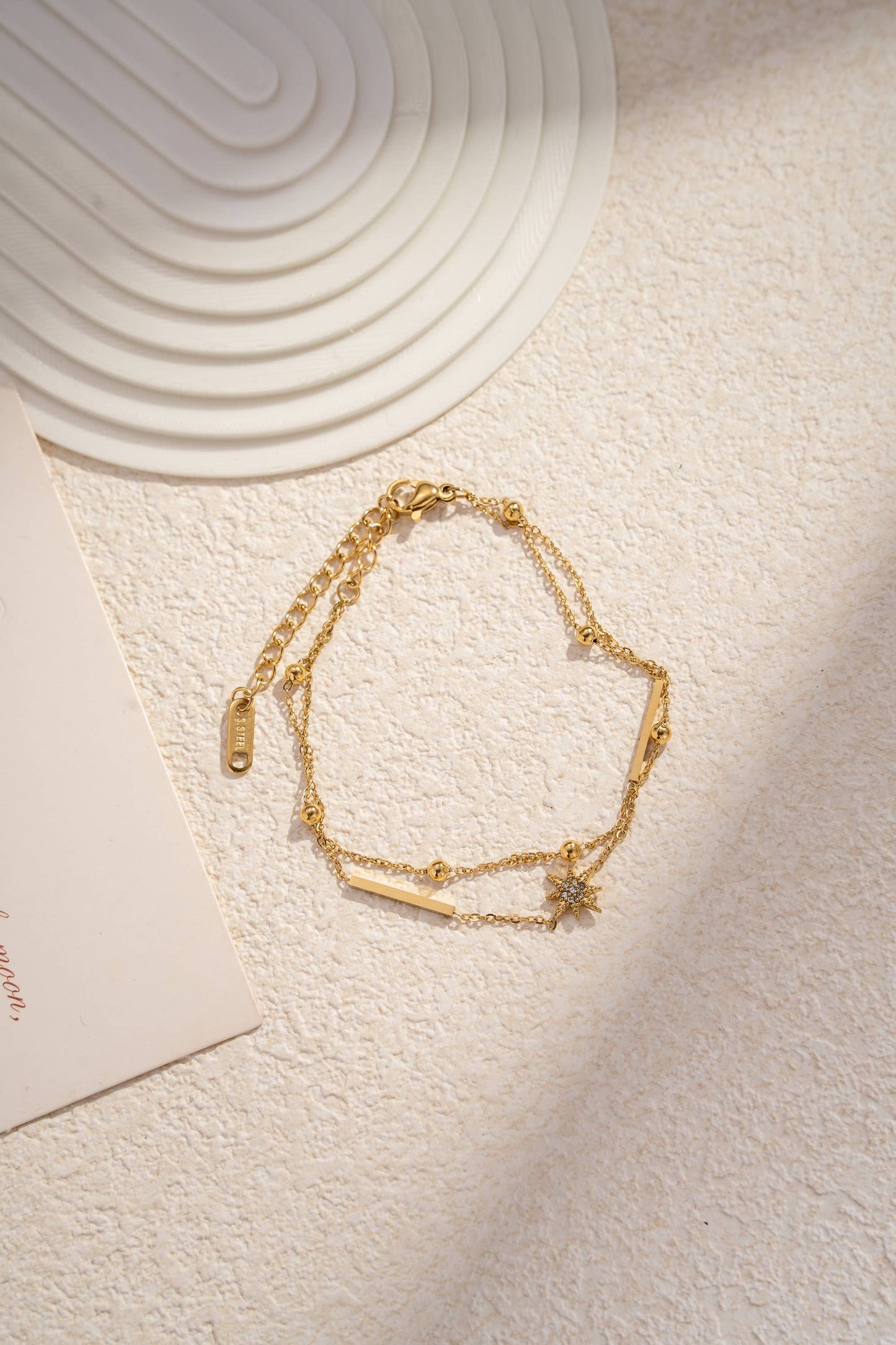 Bracelet Aurora – Polarys – Ajustable Étoile du Nord