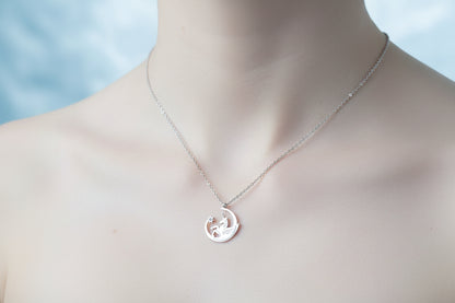 Collier d’intention en argent 925 – Bijou symbolique Aurora