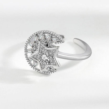 Bague Spinner Polaris – Bijou d’intention Aurora