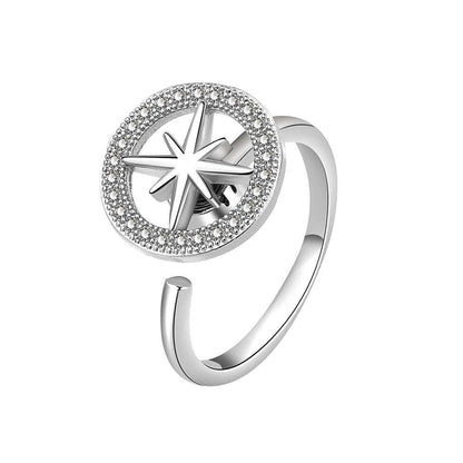 Bague Spinner Polaris – Bijou d’intention Aurora