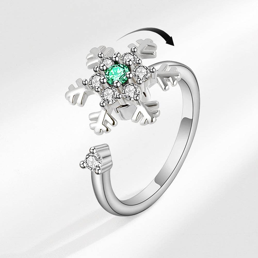 Bague Spinner Polaris - Bijou d'intention Aurora