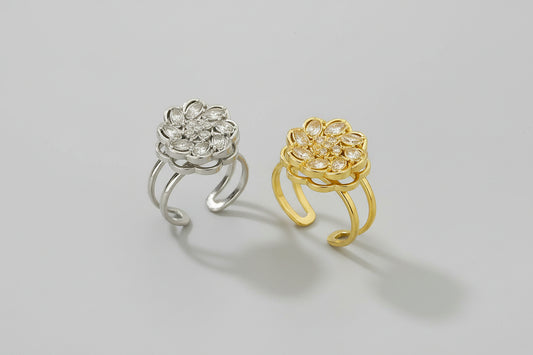 Bague Spinner Polaris – Bijou d’intention Aurora