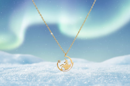 Collier d’intention en argent 925 – Bijou symbolique Aurora