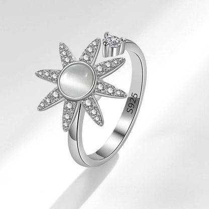 Bague Spinner Polaris – Bijou d’intention Aurora