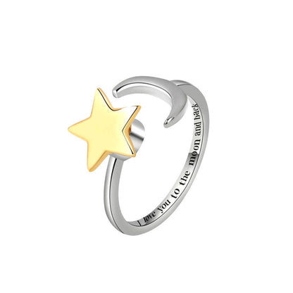 Bague Spinner Polaris – Bijou d’intention Aurora