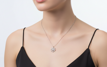 Collier Étoile Polaire – Bijou d’intention Aurora