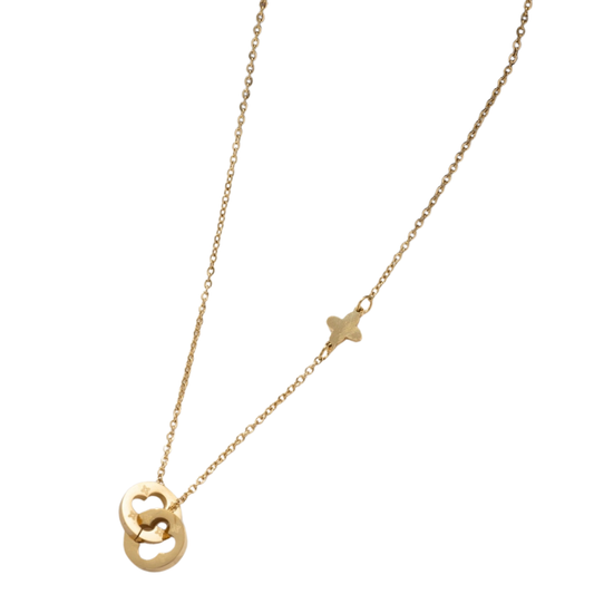 Collier Étoiles du Nord Entrelacées - Bijou symbole AURORA