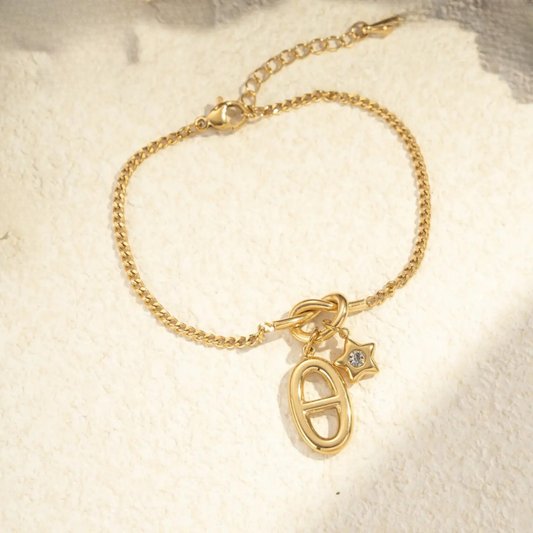 Bracelet Nœud Céleste - Bijou d'intention AURORA