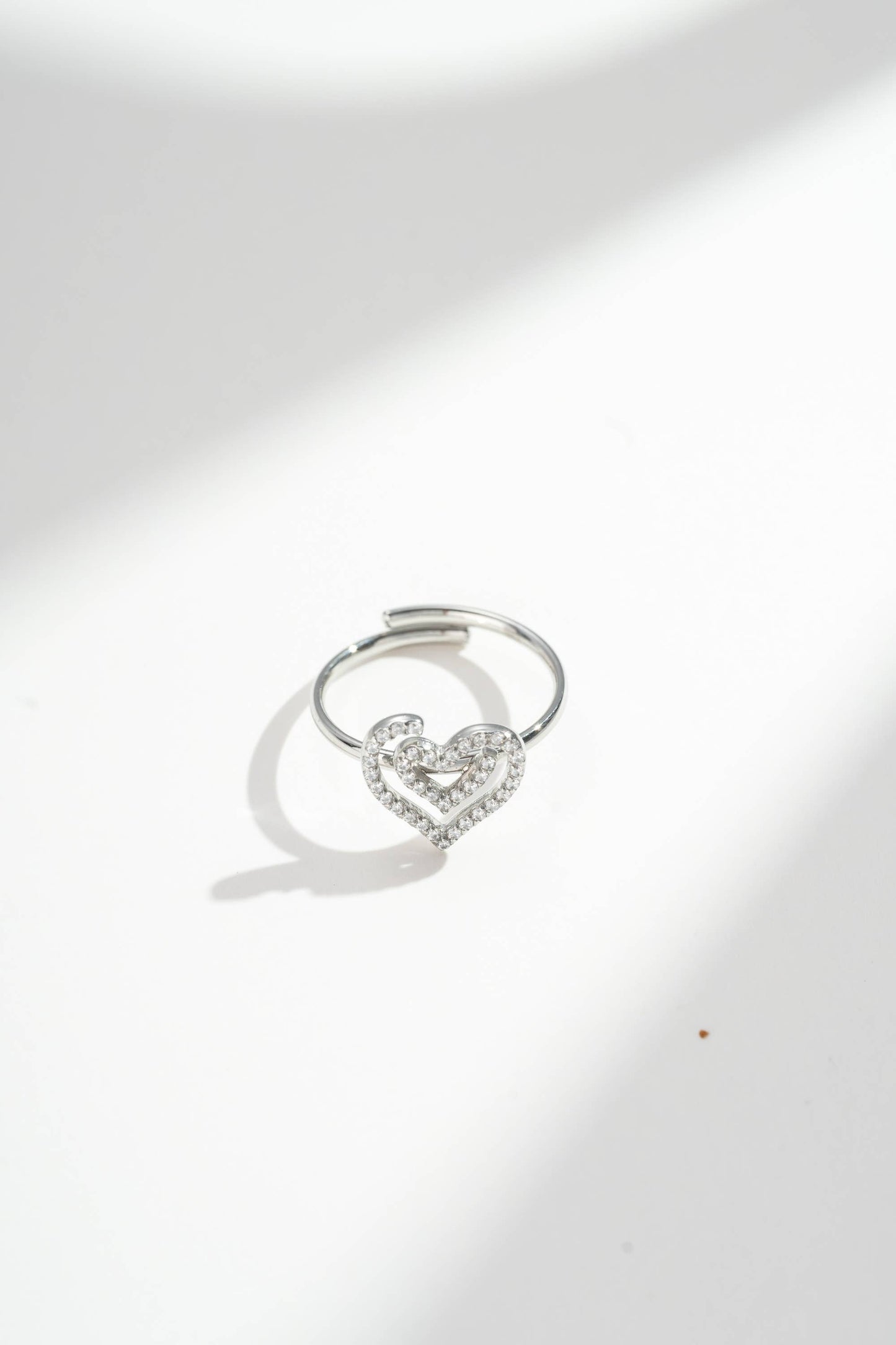 Parure Cœur Cristal 4 Pièces - Bijou symbole Aurora