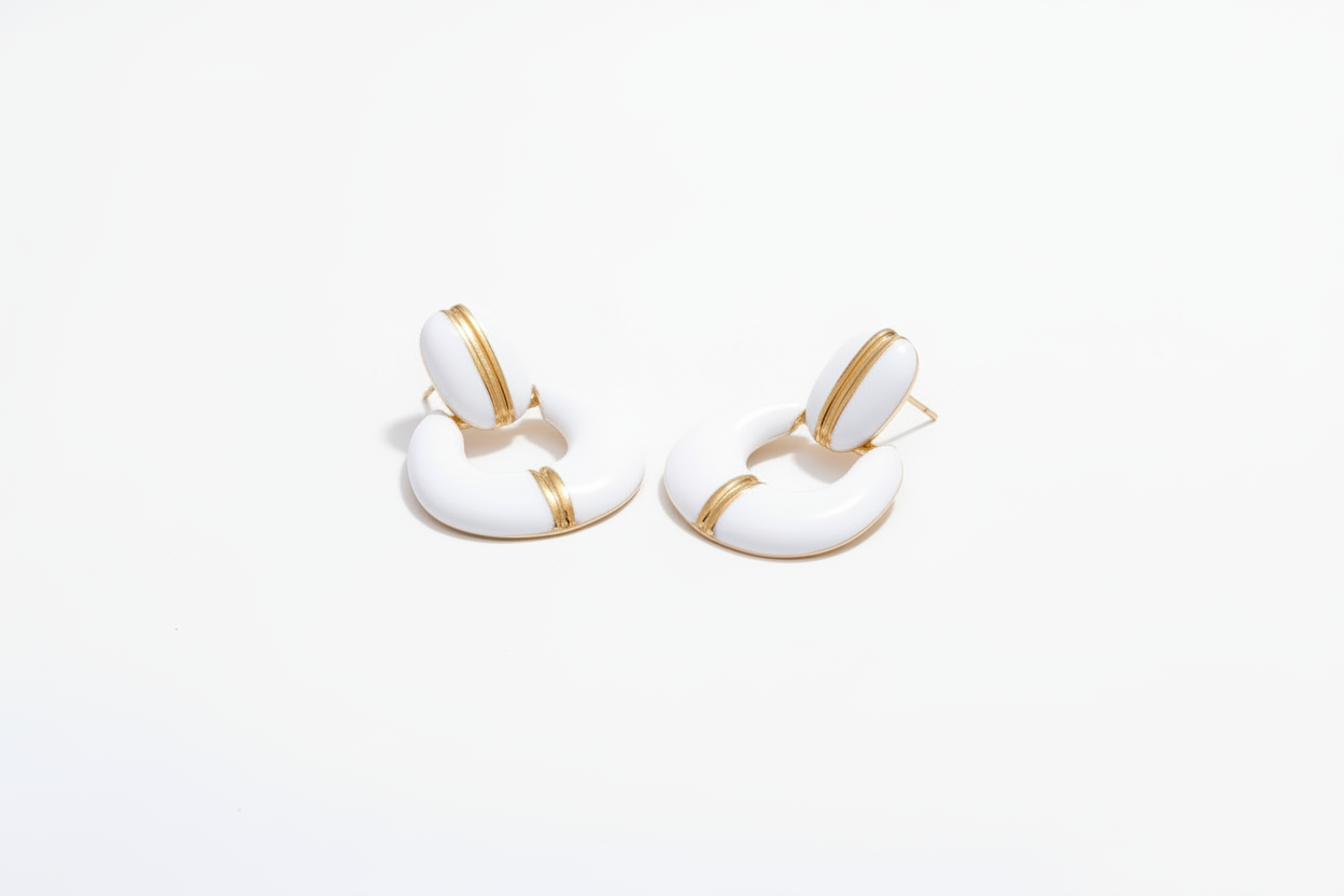 Boucles d'oreilles Éclat Polaire - Bijou Symbole Aurora