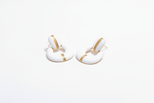 Boucles d'oreilles Éclat Polaire - Bijou Symbole Aurora