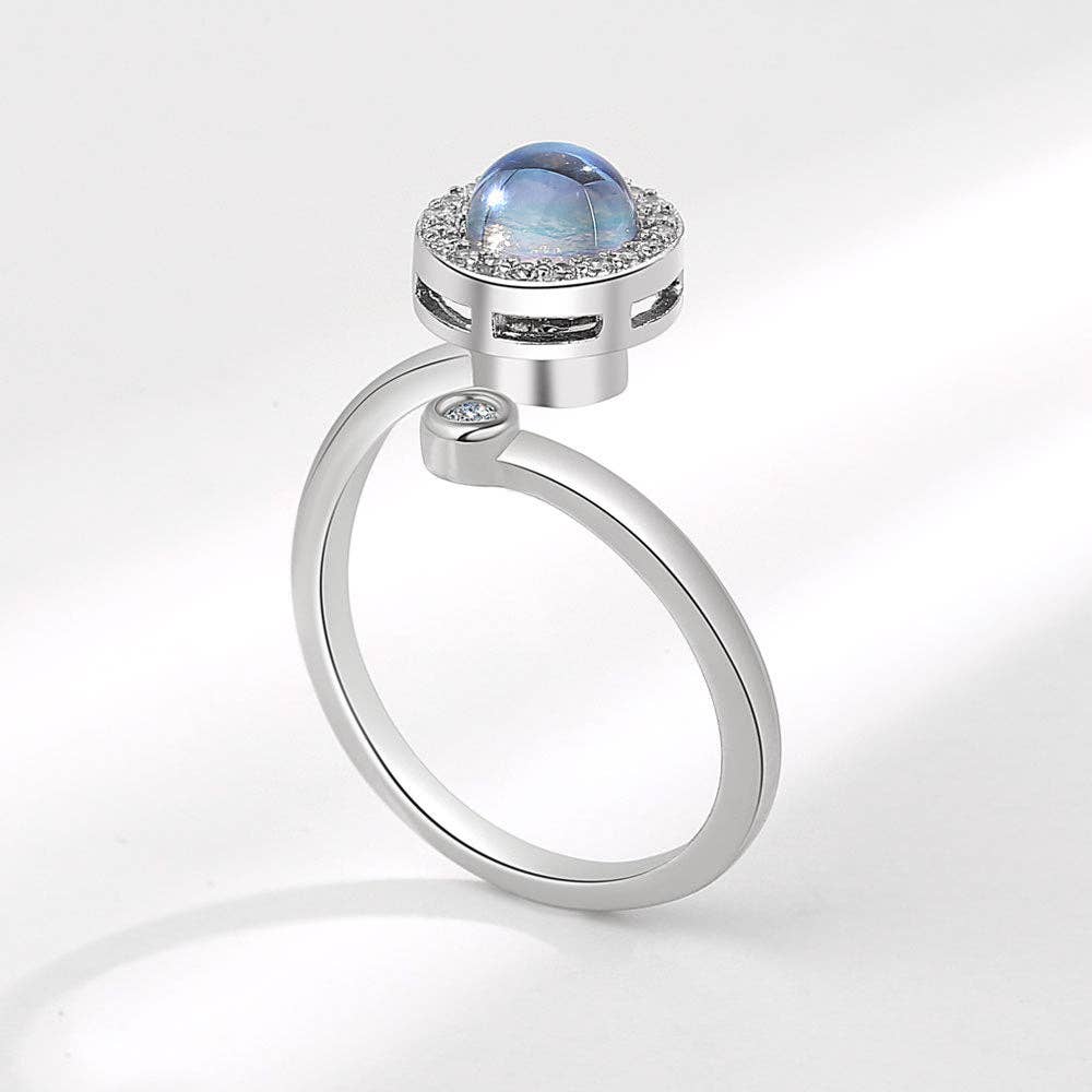 Bague Spinner Polaris – Bijou d’intention Aurora