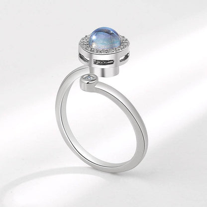 Bague Spinner Polaris – Bijou d’intention Aurora