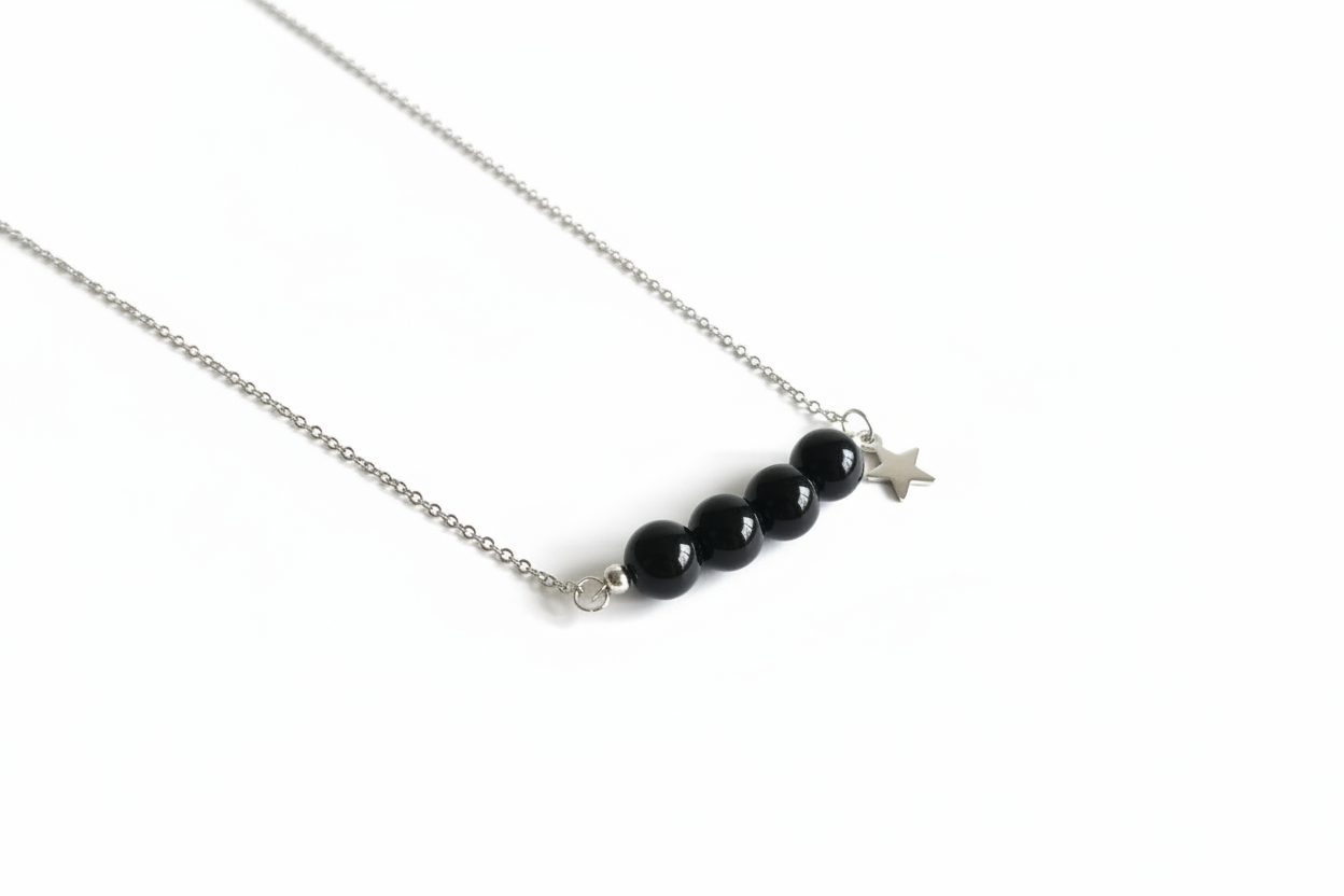 Collier Pierre Tourmaline - Bijou d'intention Aurora