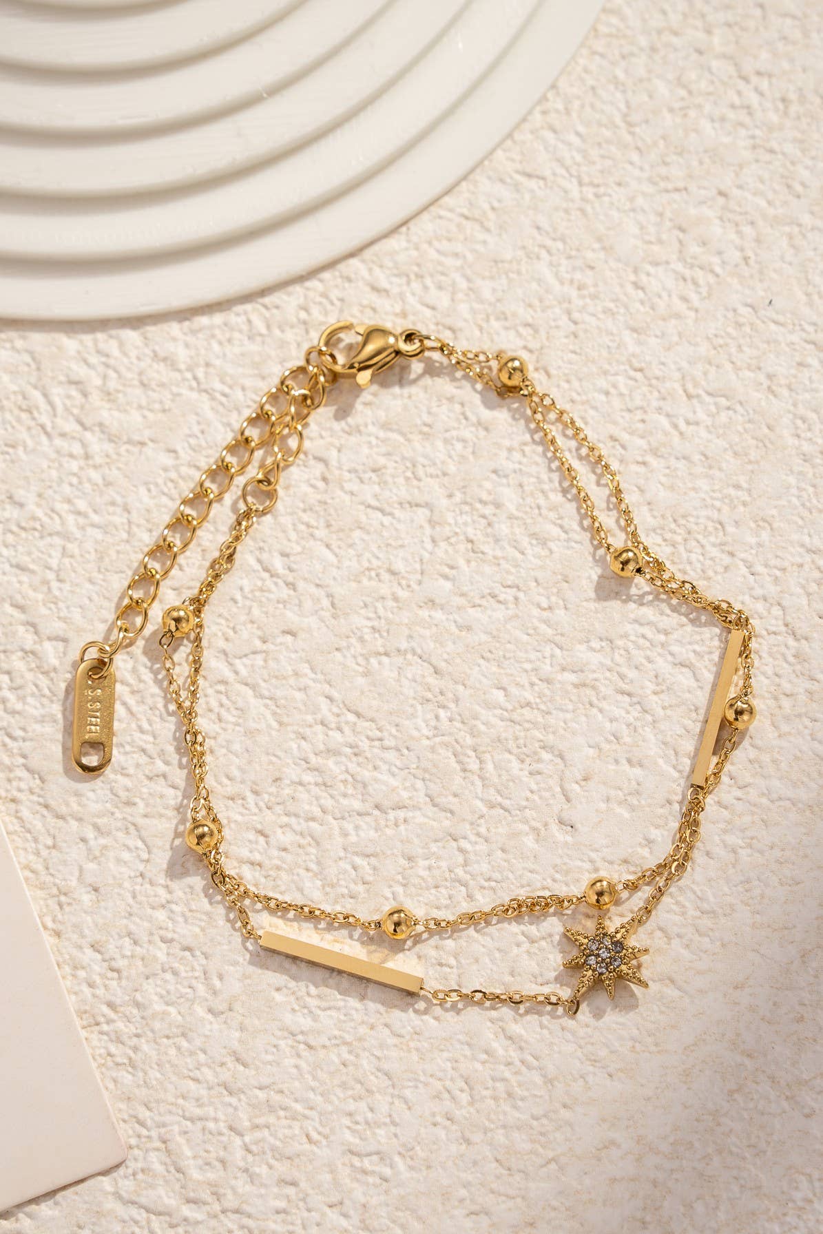 Bracelet Aurora – Polarys – Ajustable Étoile du Nord