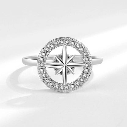 Bague Spinner Polaris – Bijou d’intention Aurora