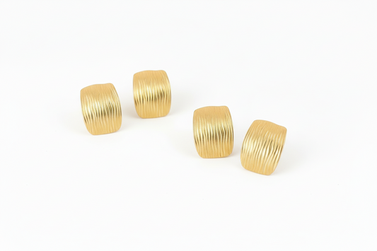 Boucles d'oreilles Éclat Rectangulaire - Bijou Symbole Aurora