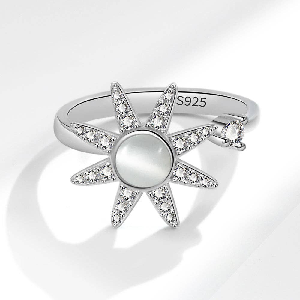 Bague Spinner Polaris – Bijou d’intention Aurora