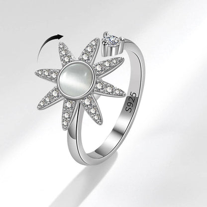 Bague Spinner Polaris – Bijou d’intention Aurora