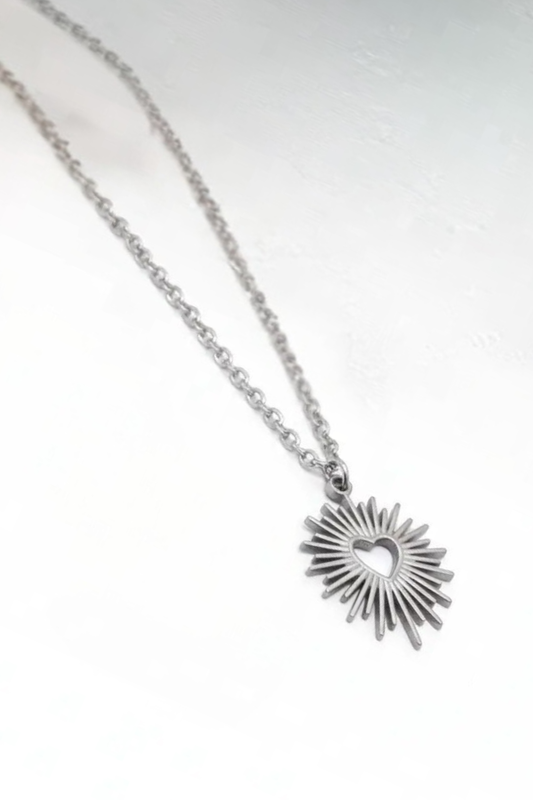 Collier Cœur Guidé  - Bijou d'intention Aurora